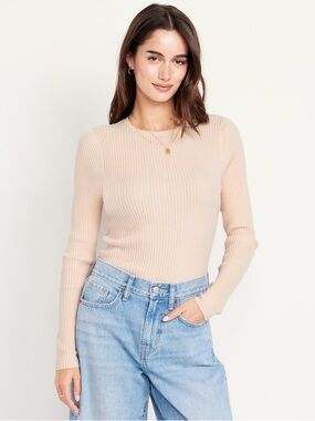 Old Navy SoSoft Luxe Rib Crew-Neck Sweater